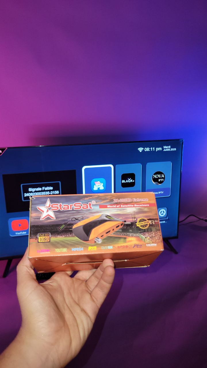 📺 Démo StarSat SR-4060HD Extreme