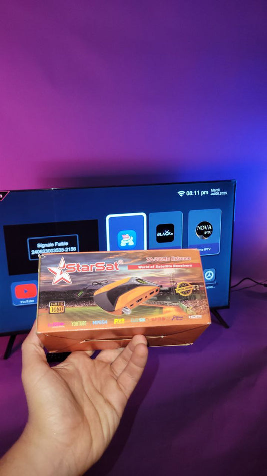 📺 Démo StarSat SR-4060HD Extreme